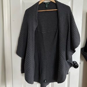 RALPH LAUREN • round loose neck sweater